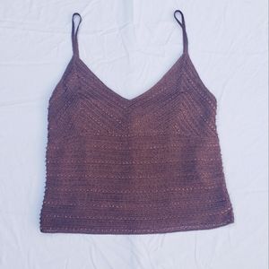 Carmen Marc Valvo Beaded Top